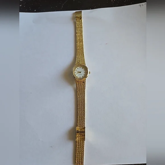 Elegant 18K Gold ELECTROPLATED Women's Watch